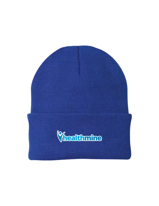 Royal Knit Cap w/Healthmine Logo