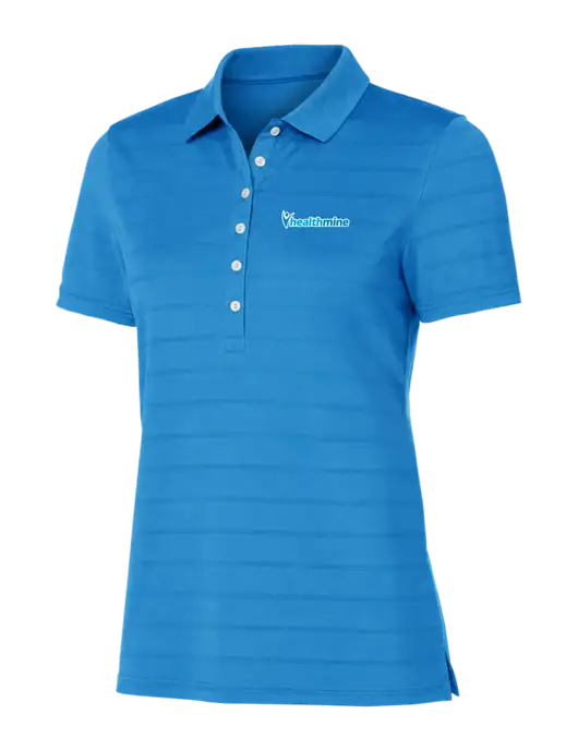 Callaway Womens Royal Blue Ventilated Polo w/Healthmine Logo