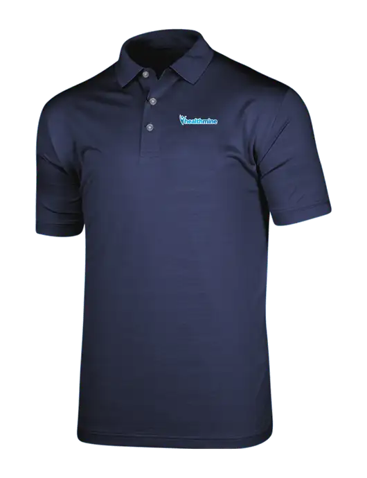 Callaway Vibrant Navy Ventilated Polo w/Healthmine Logo
