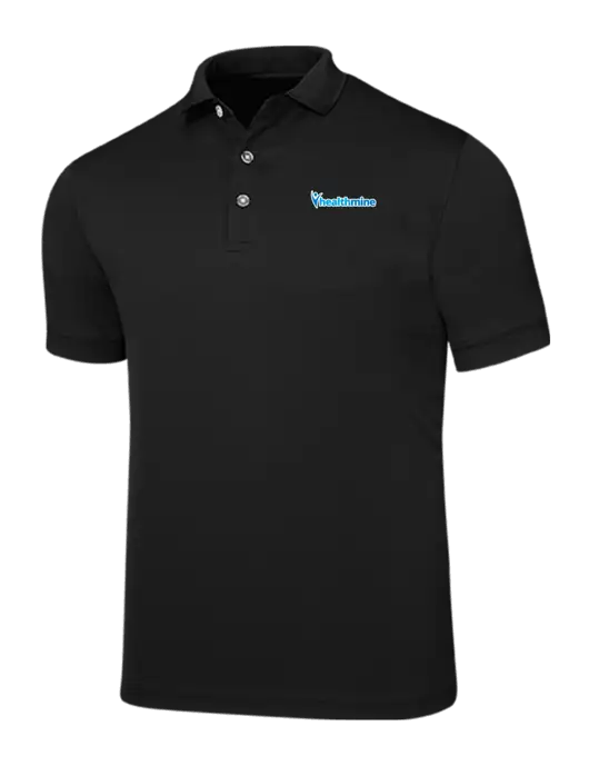 Callaway Ottoman Black Polo w/Healthmine Logo