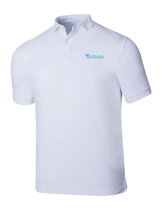 Callaway Ottoman Bright White Polo w/Healthmine Logo