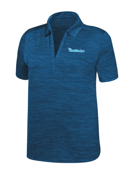 Callaway Womens Medium Slate Blue Broken Stripe w/Healthmine Logo