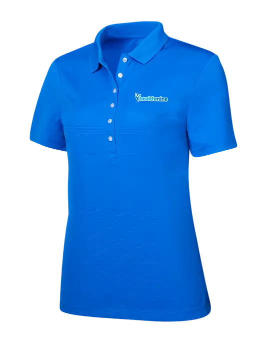 Callaway Womens Ottoman Royal Blue Polo w/Healthmine Logo