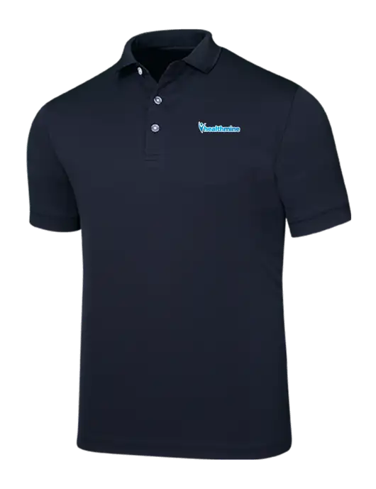 Callaway Ottoman Navy Polo w/Healthmine Logo