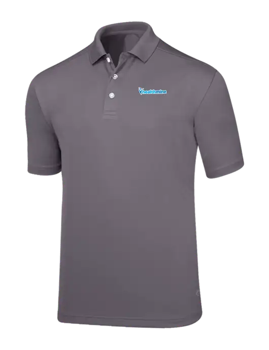 Callaway Core Medium Grey Performance Polo w/Healthmine Logo