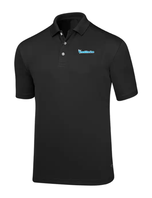 Callaway Core Black Performance Polo w/Healthmine Logo
