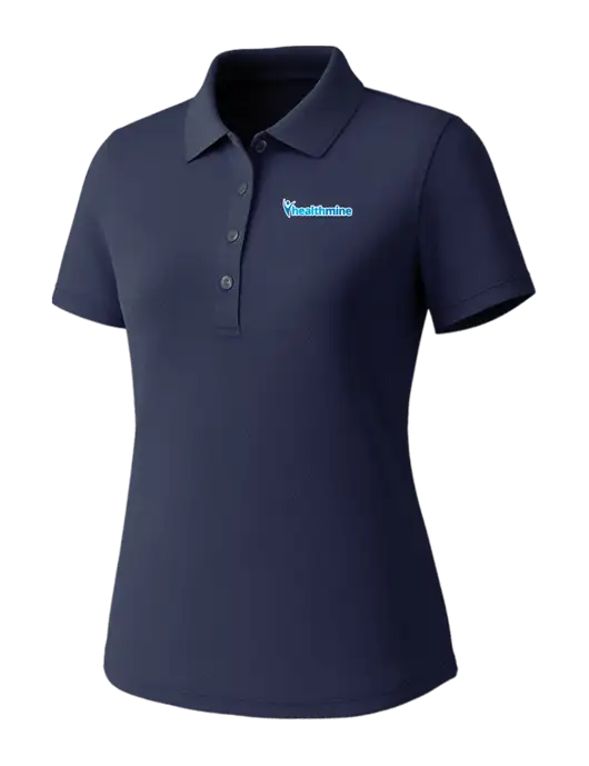 Callaway Womens Core Navy Performance Polo w/Healthmine Logo