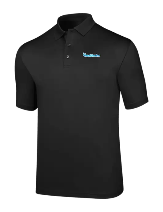 Callaway Opti-Dri Black Chev Polo w/Healthmine Logo