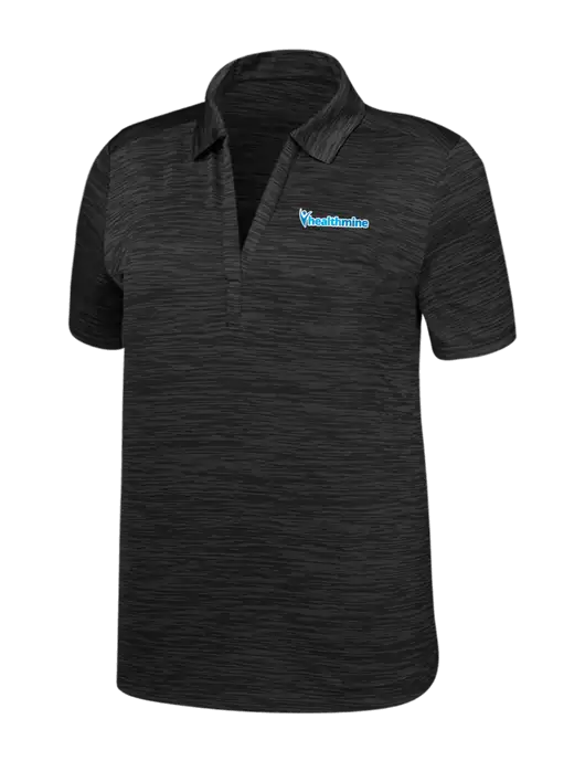 Callaway Womens Black Broken Stripe w/Healthmine Logo