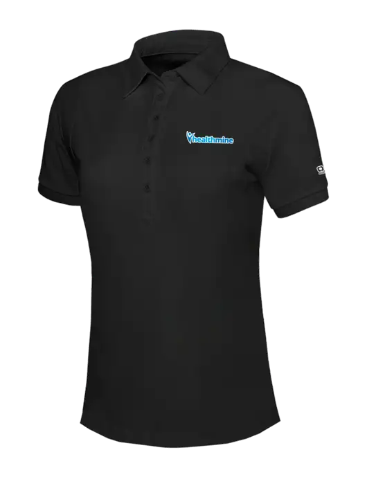 OGIO Womens Blacktop Jewel Polo w/Healthmine Logo