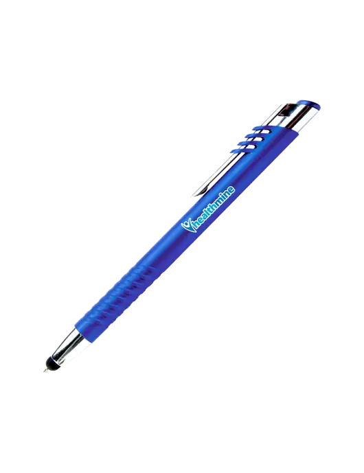 Schirhart Blue Stylus Pen - Blue Ink w/Healthmine Logo