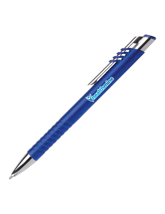 Schirhart Blue Pen - Black Ink w/Healthmine Logo