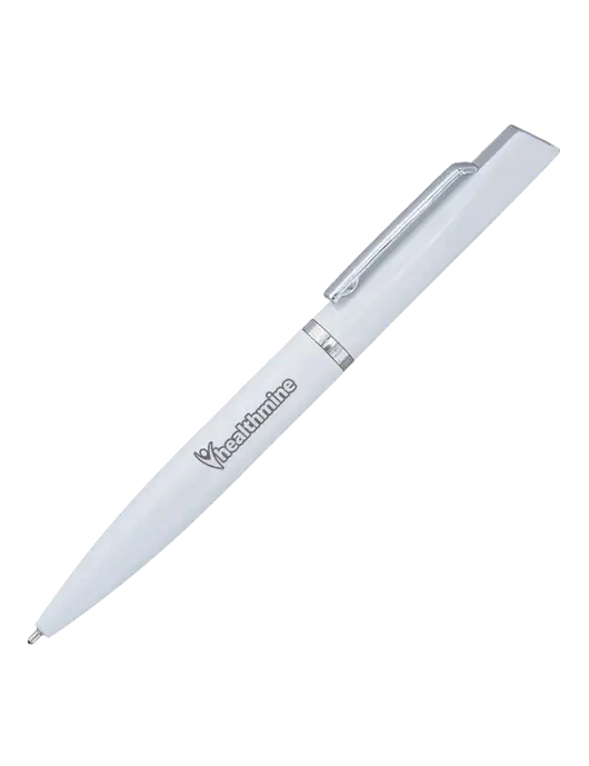 Santos White Pen - Black Ink w/Healthmine Logo