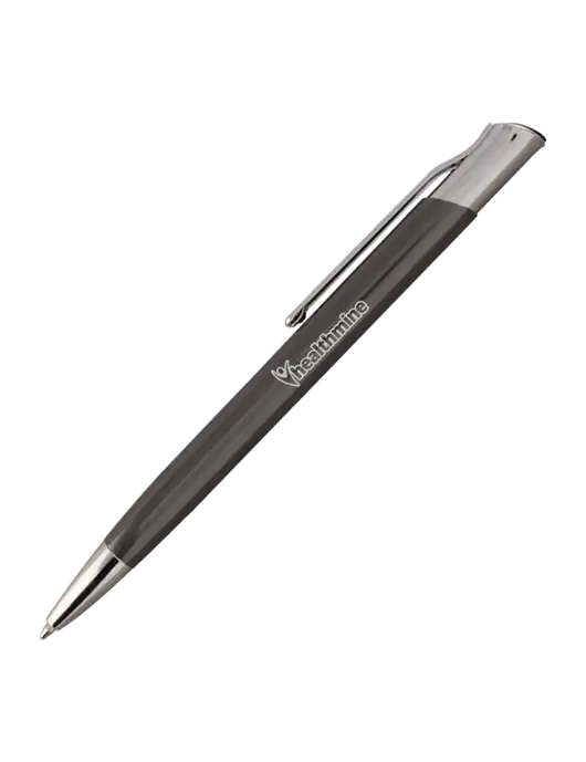 San Malo Gunmetal Pen - Black Ink w/Healthmine Logo