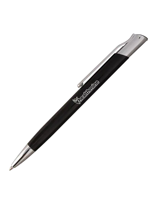 San Malo Black Pen - Black Ink w/Healthmine Logo