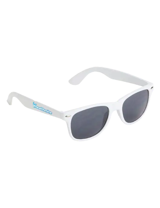 Daytona White Sunglasses w/Healthmine Logo