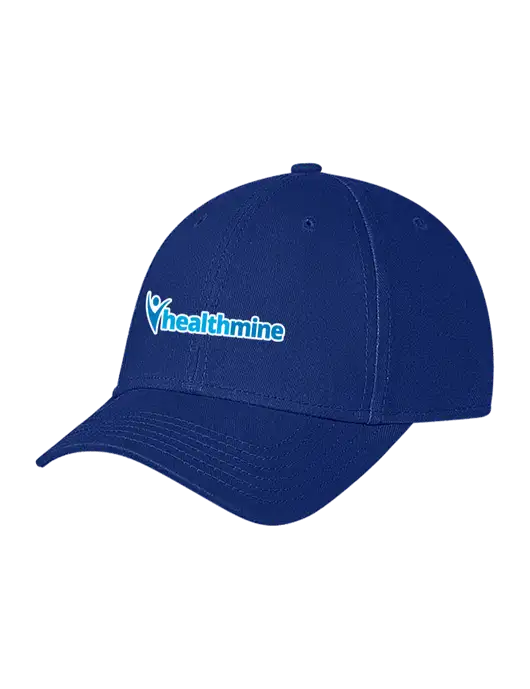 Royal Structured Soft Snap Closure Hook & Loop Cap w/Healthmine Logo