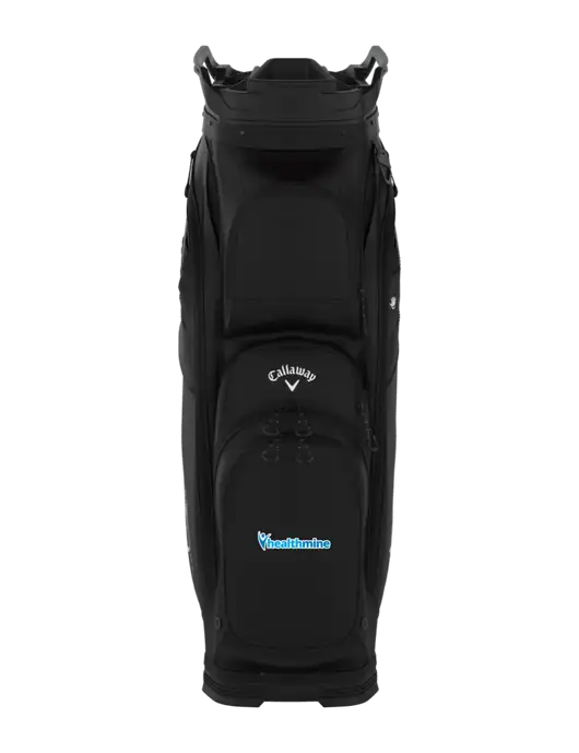 Callaway Org 14 Black Golf Bag  w/Healthmine Logo