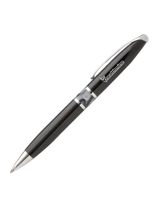 Illusion Black Pen - Black Ink w/Healthmine Logo