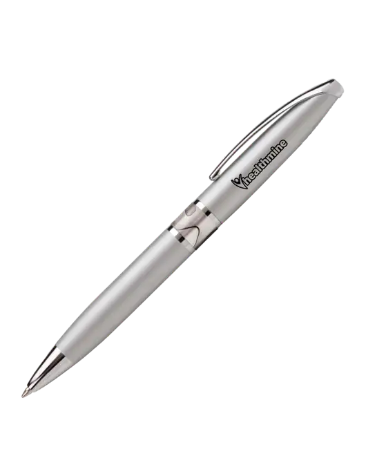 Illusion Silver Pen - Black Ink w/Healthmine Logo