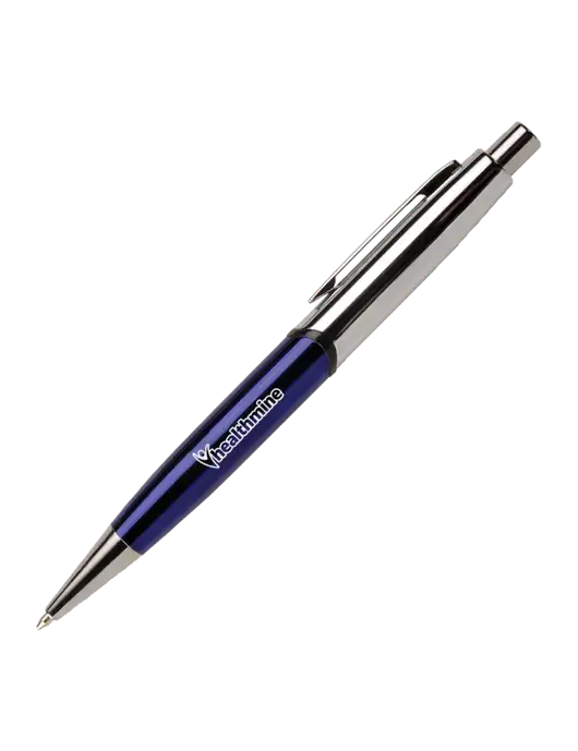Chimera Blue Pen - Black Ink w/Healthmine Logo