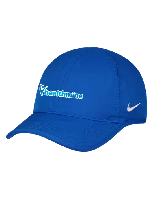 Nike Royal Featherlight Cap w/Healthmine Logo