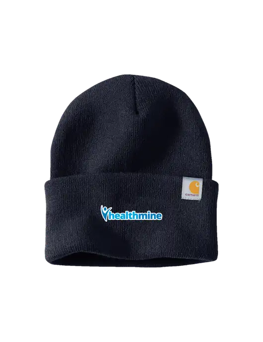 Carhartt Navy Watch Cap 2.0 w/Healthmine Logo