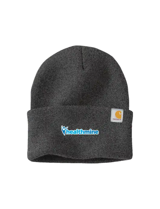 Carhartt Dark Grey Watch Cap 2.0 w/Healthmine Logo