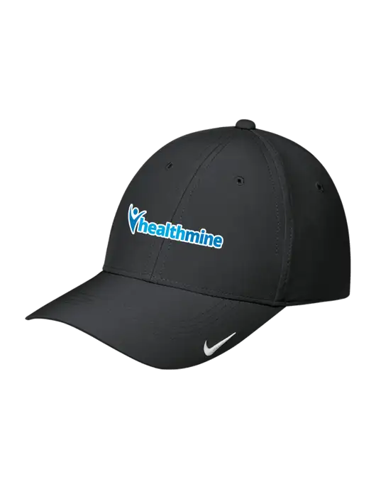 Nike Black Dri-FIT Legacy Cap w/Healthmine Logo