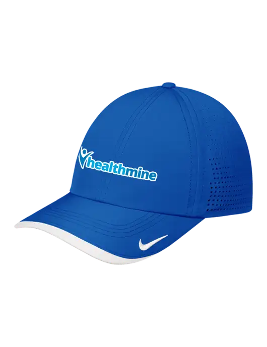 Nike Royal/White Dri-FIT Perforated Performance Cap w/Healthmine Logo