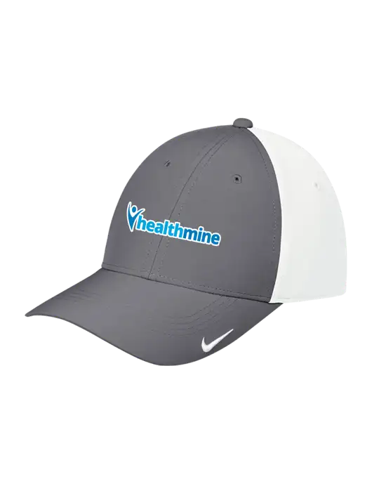Nike Dark Grey/White Dri-FIT Legacy Cap w/Healthmine Logo