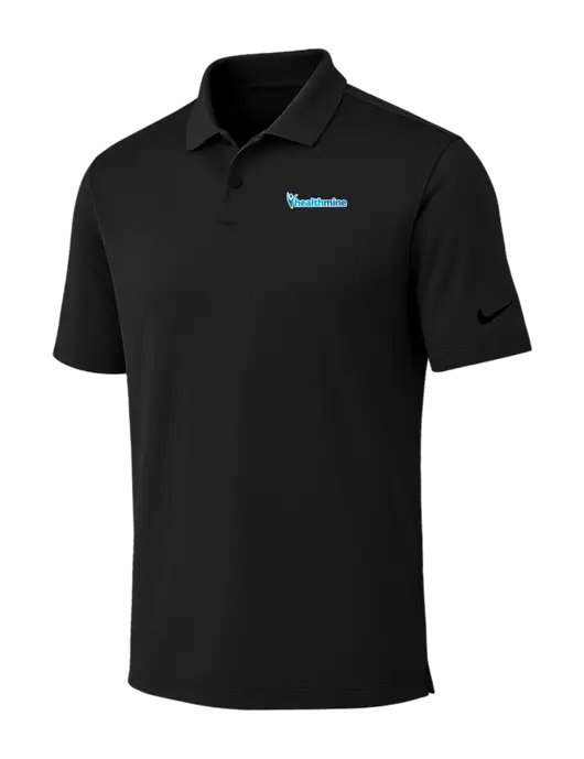 Nike Black Dri-FIT Vapor Polo w/Healthmine Logo