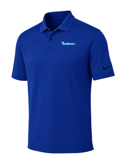 Nike Dark Royal Dri-FIT Vapor Polo w/Healthmine Logo