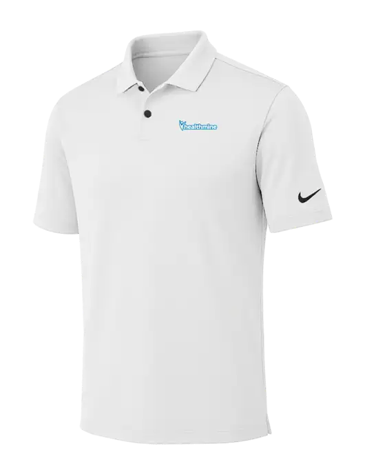 Nike White Dri-FIT Vapor Polo w/Healthmine Logo