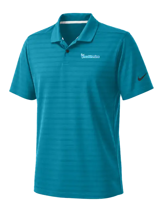 Nike Sapphire Blue Dri-FIT Vapor Jacquard Polo w/Healthmine Logo