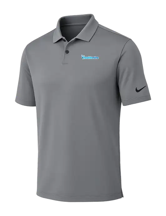 Nike Medium Grey Dri-FIT Vapor Polo w/Healthmine Logo