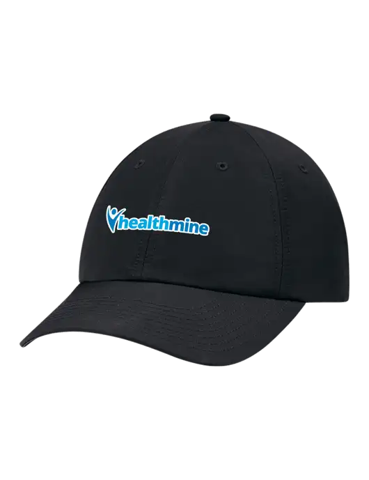 Richardson Relaxed Performance Lite Black Cap w/Healthmine Logo