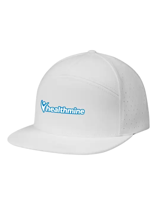 Richardson White Cannon Cap w/Healthmine Logo