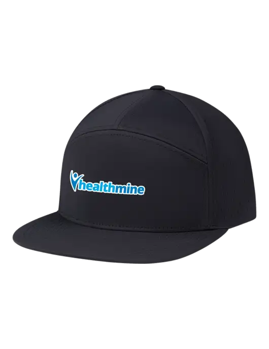 Richardson Black Cannon Cap w/Healthmine Logo