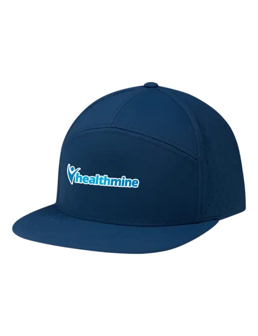 Richardson Light Navy Cannon Cap w/Healthmine Logo