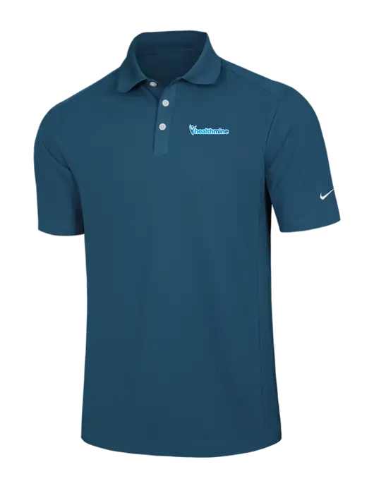 Nike Light Navy Dri-FIT Classic Polo w/Healthmine Logo