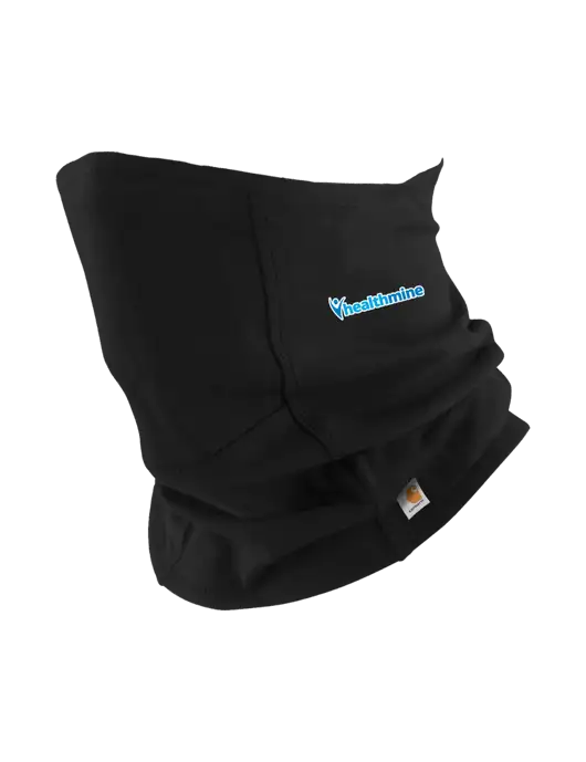 Carhartt Black Cotton Blend Filter Pocket Gaiter w/Healthmine Logo