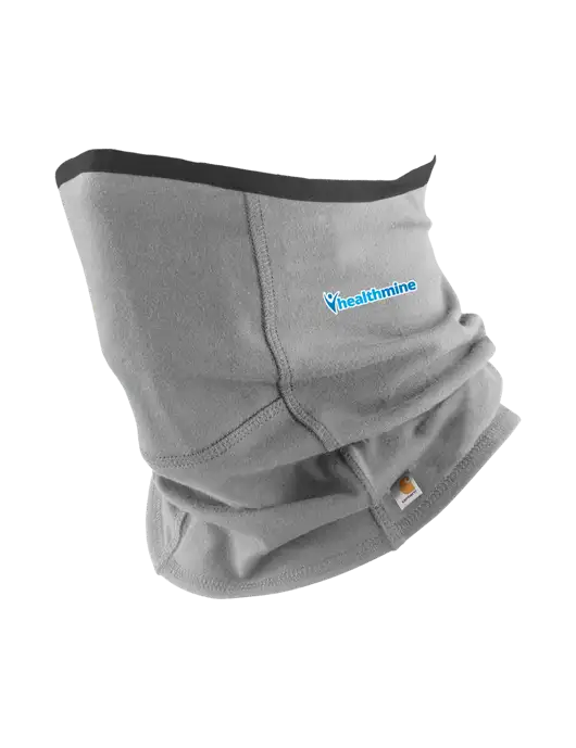 Carhartt Medium Grey Cotton Blend Filter Pocket Gaiter w/Healthmine Logo