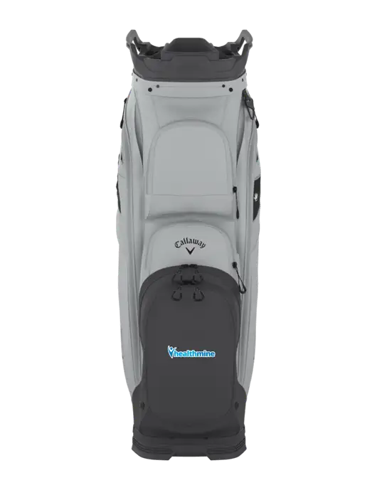 Callaway Org 14 Light Grey Golf Bag  w/Healthmine Logo