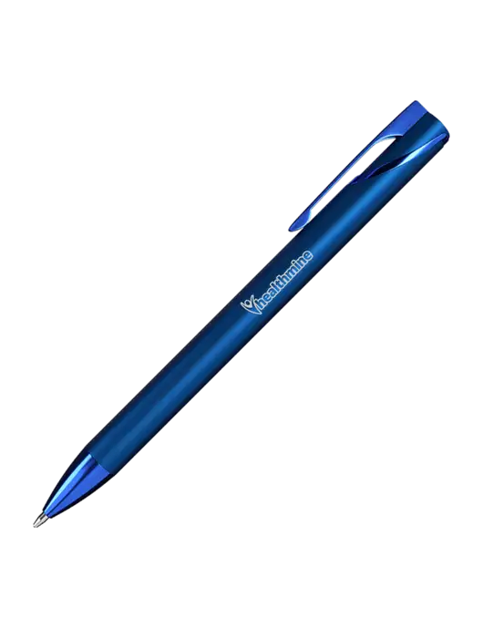 Navy HyperNova Ballpoint Pen - Black Ink w/Healthmine Logo