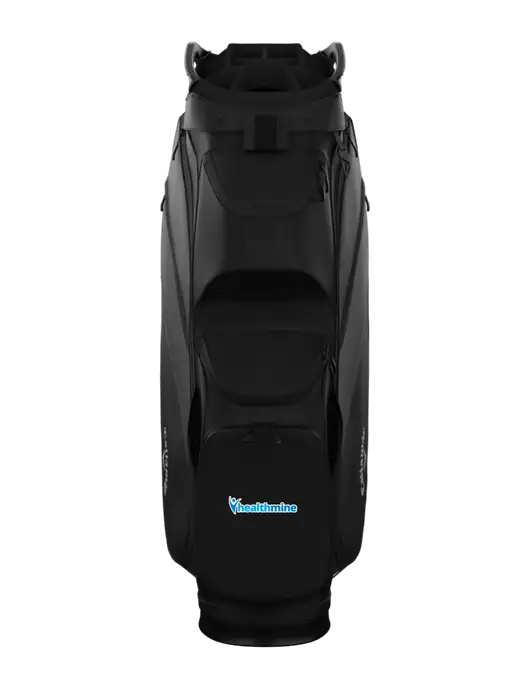 Callaway Chase 14 Black Golf Bag  w/Healthmine Logo