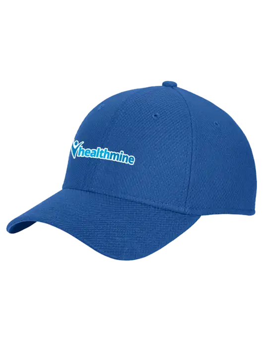 New Era Diamond Era Dark Royal Stretch Cap w/Healthmine Logo