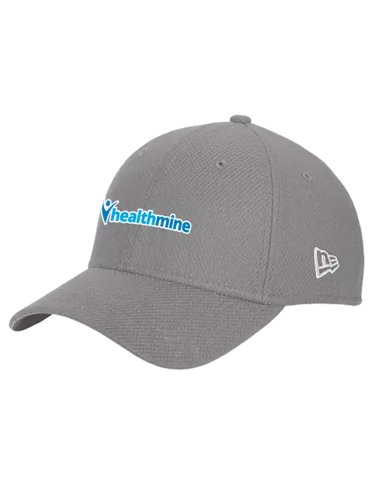 New Era Diamond Era Medium Grey Stretch Cap w/Healthmine Logo