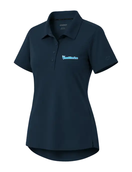 OGIO Womens Envision Dark Navy Polo w/Healthmine Logo