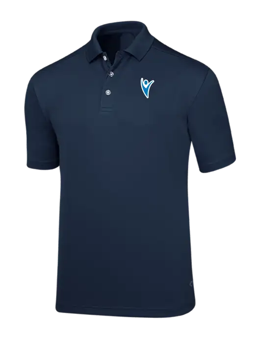 Callaway Core Navy Performance Polo w/Healthmine Icon Logo